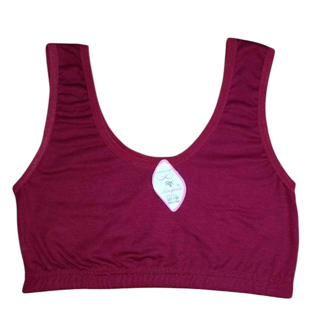 Pack of 3 Cotton Non-Padded Bras for Women