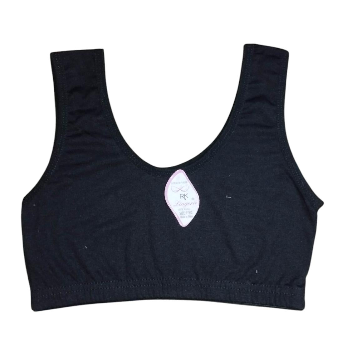 Pack of 3 Cotton Non-Padded Bras for Women