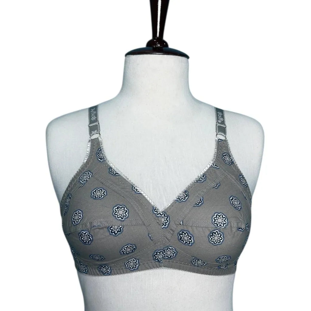 Cotton Printed Bra Set Pack of 5 Non-Padded