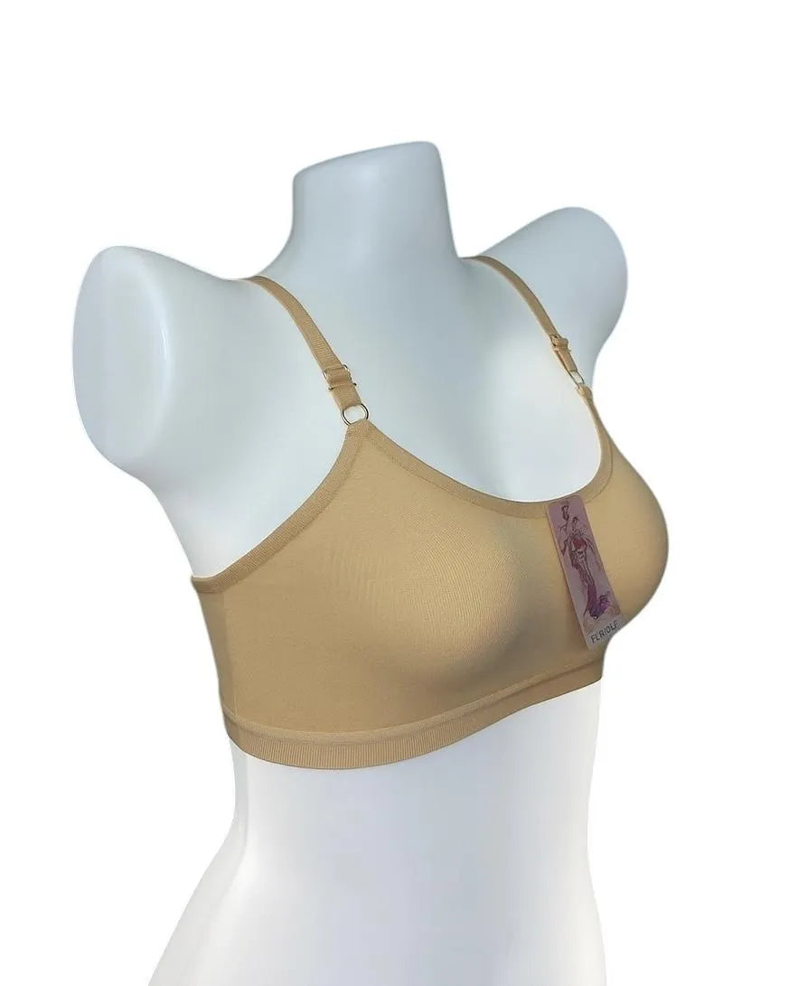 Premium Quality Non-Padded Jersey Bra Pack of 2