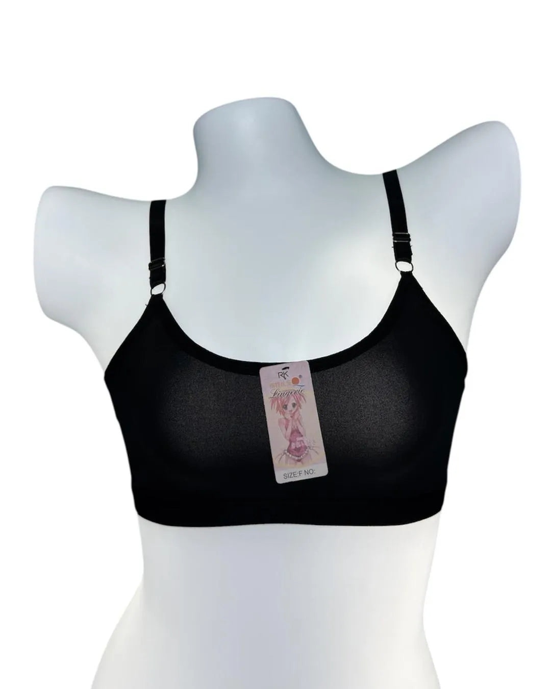 Premium Quality Non-Padded Jersey Bra Pack of 2