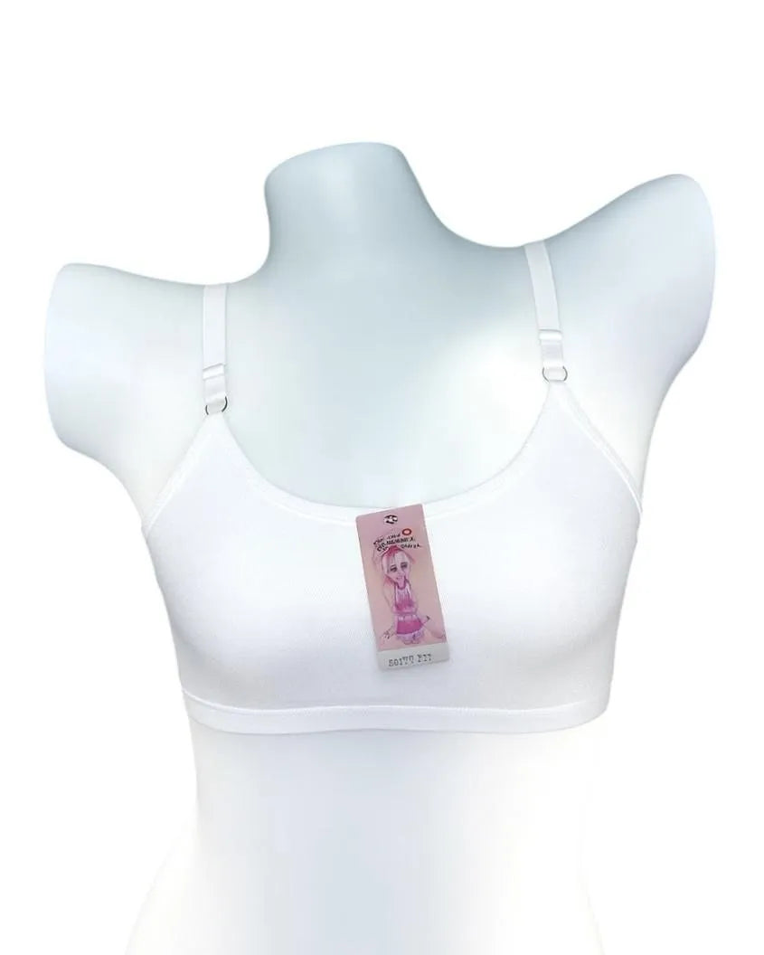 Premium Quality Non-Padded Jersey Bra Pack of 2