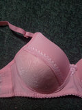 Silk Padded Bra with Embroidery for Daily Wear & Special Events