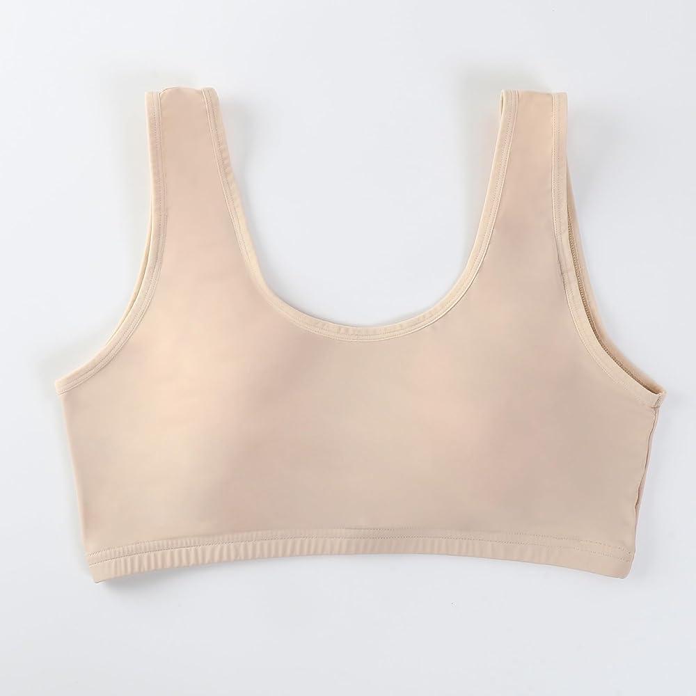 Beige Malai Non-Padded Bra for Daily Wear