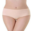 Beige Cotton Plain Panties Lightweight Daily Wear S M L