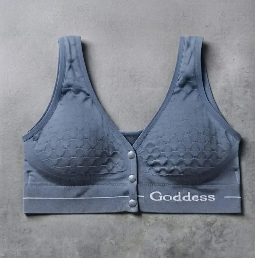 Jersey Chikan Embroidered Padded Bra Top