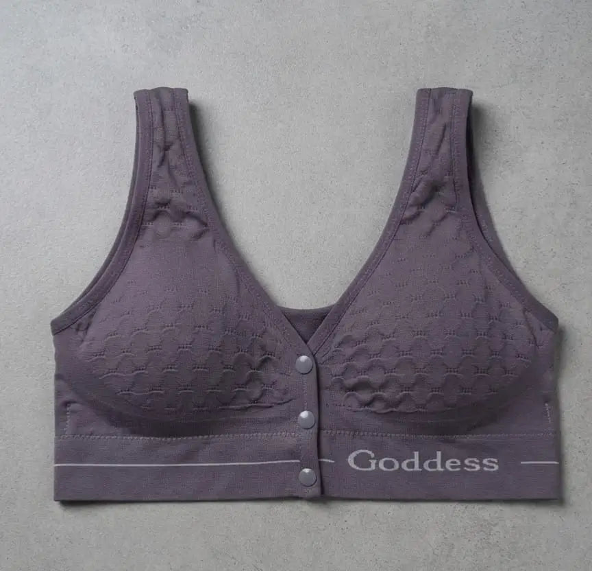 Jersey Chikan Embroidered Padded Bra Top
