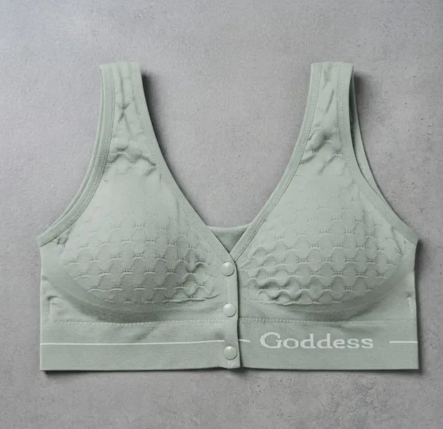 Jersey Chikan Embroidered Padded Bra Top
