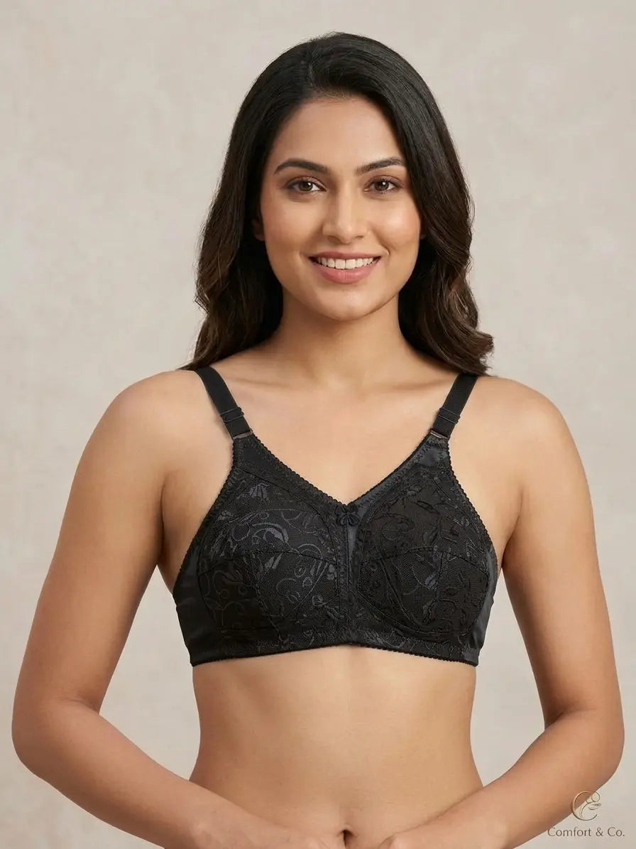 Jersey Embroidered Comfortable And Breathable Bra Top