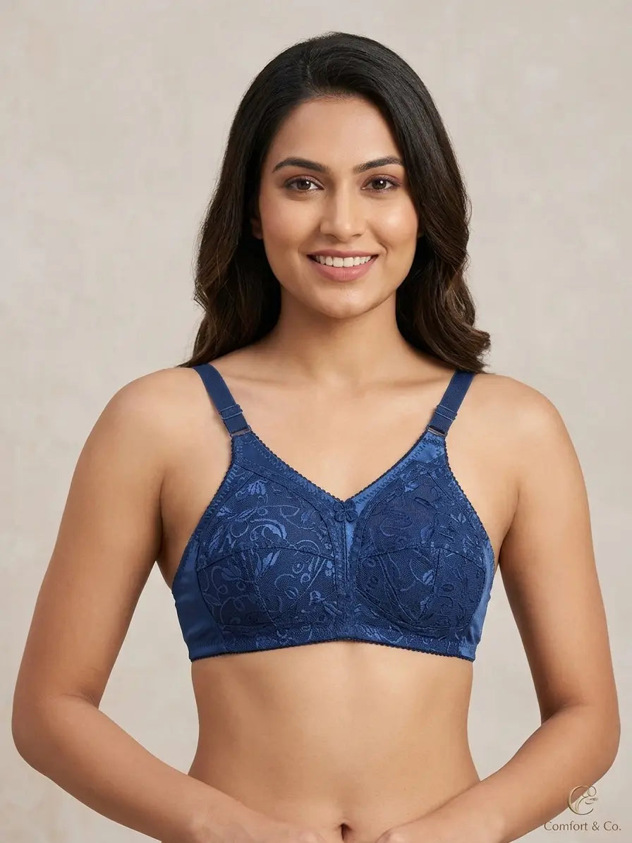 Jersey Embroidered Comfortable And Breathable Bra Top