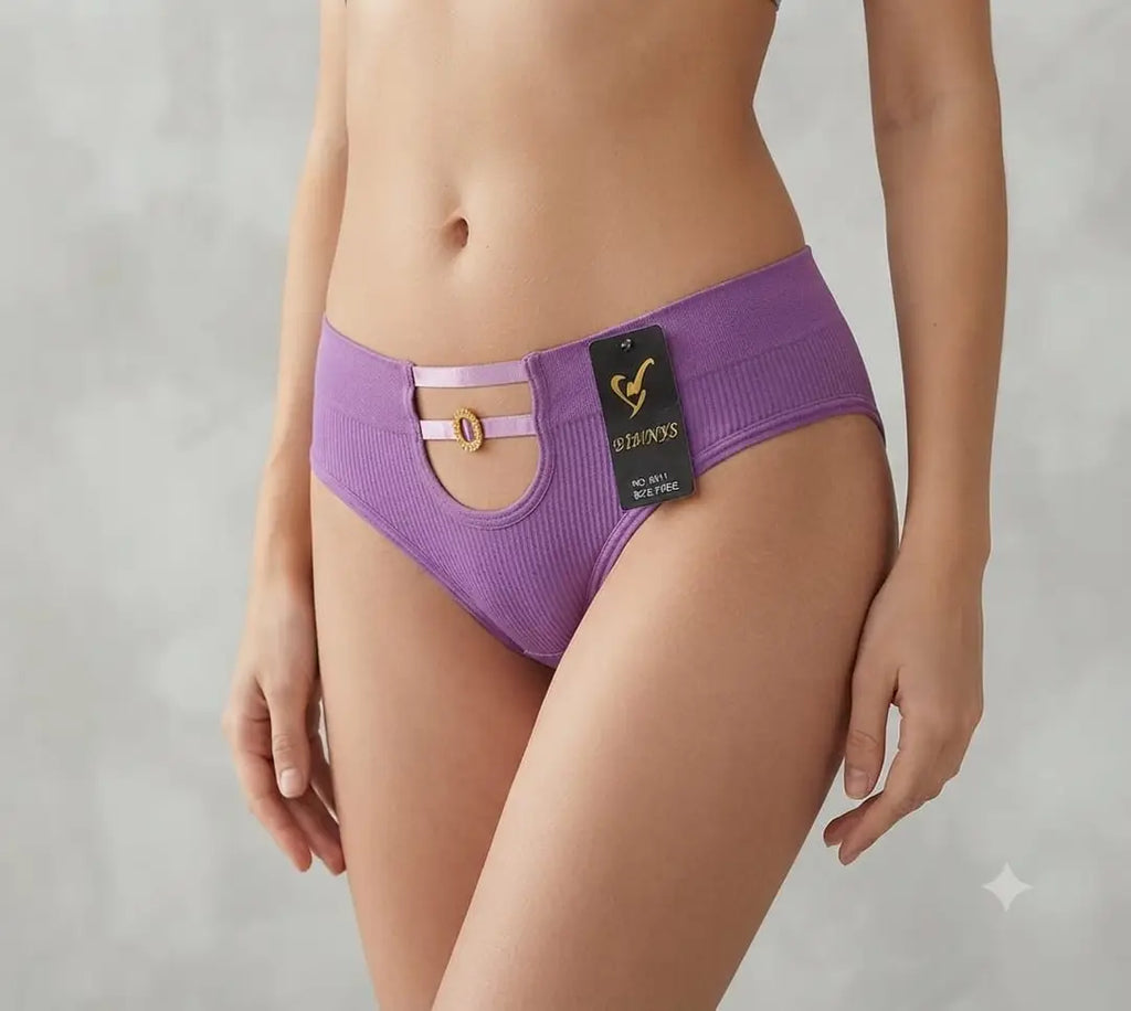 Jersey Plain Comfortable And Lightweight Plain Panties