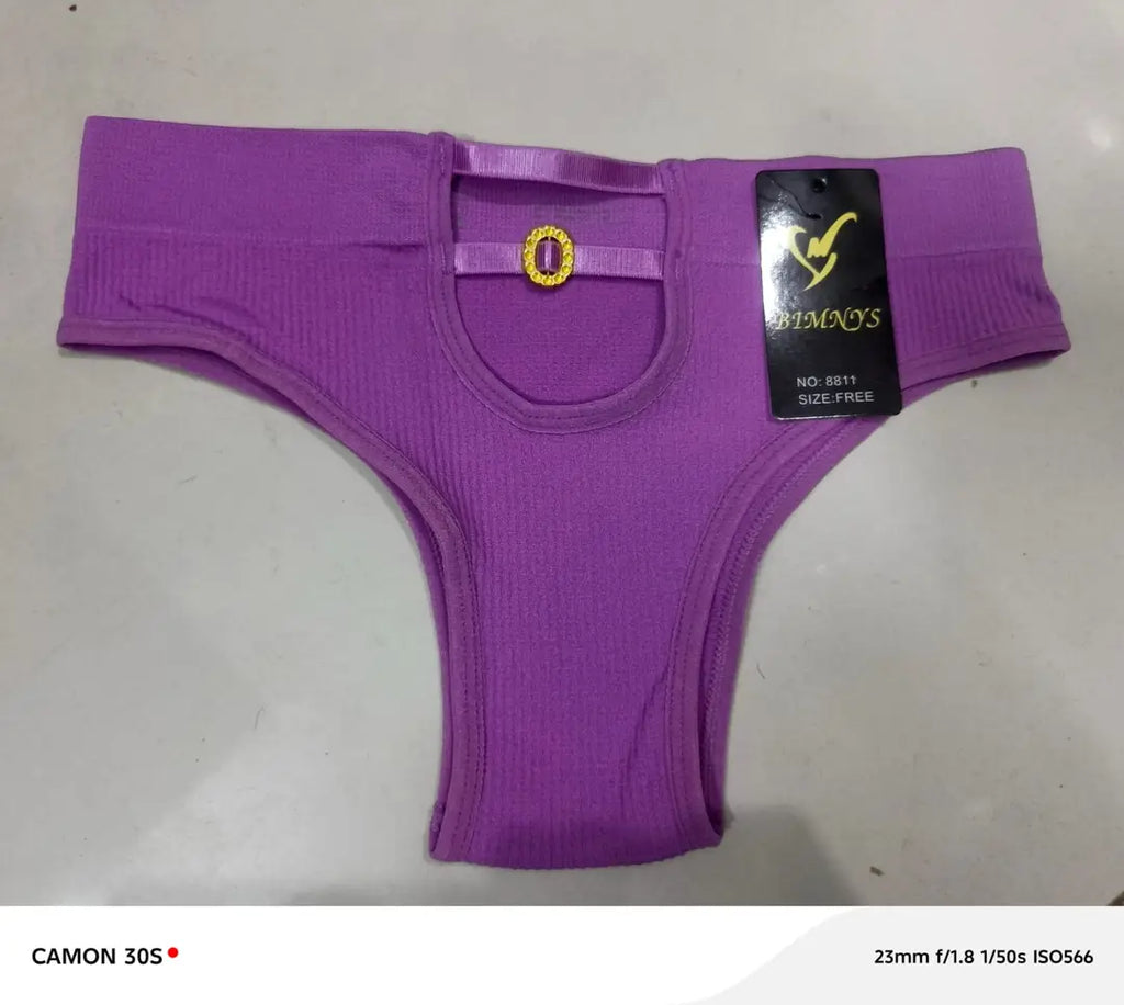 Jersey Plain Comfortable And Lightweight Plain Panties