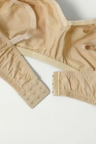 Cotton Plain Lightweight And Breathable Full Cup Bra