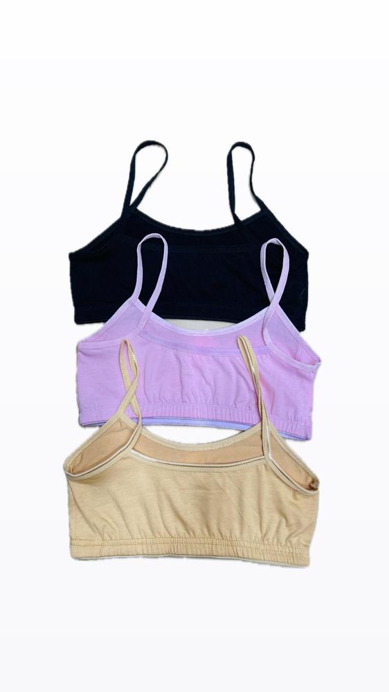 Summer Blouse Pack of 3 Black Lavender Beige