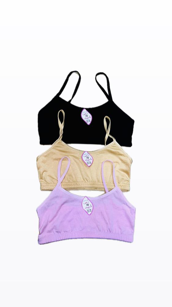 Summer Blouse Pack of 3 Black Lavender Beige