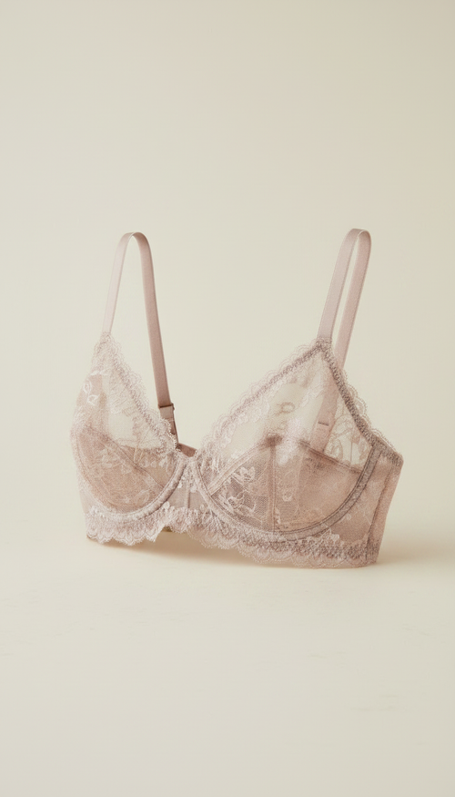 Alternate angle view of Italian Lace Bralette